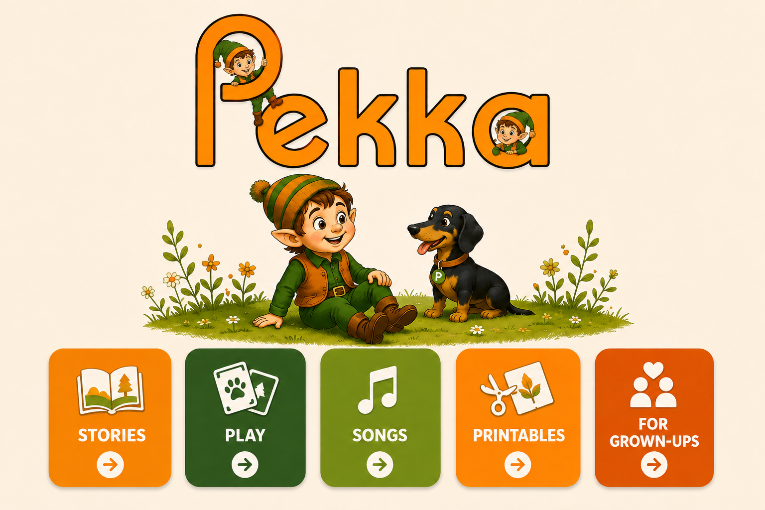 PekkaSays: Pekka and Pickle with Stories, Play, Songs, Printables and For Grown-Ups